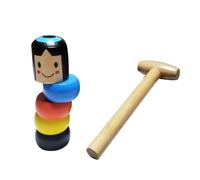 Generico Wooden Man Toys - Objetos De Escena Mágicos Irrompibles | Trucos Divertidos Para De Navidad, De Cumpleaños Y Eventos, Restaurando La Forma Para Un Entretenimiento