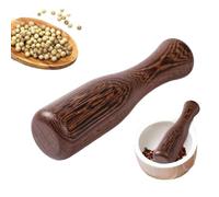 Generico Wooden Pestle - Non-Slip Sauerkraut Pounder | Ergonomic Crusher