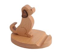 Generico Wooden Phone Holder Stand-Solid Beech Desktop Smartphone Dock, Cell Phone Support For Desk & Nightstand, Universal Tablet Stand For Home Office & Travel | For