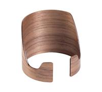 Generico Wooden Phone Stand, Decorative Cylinder Shape, Portable Smartphone Holder, Stylish Record Display, Natural Design, Living Room Decorations for Home School Studio
