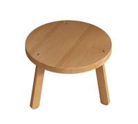 Generico Wooden Plant Stool, Round Natural Wood, Detachable with Installation Tools, Multi-Functional Decorative Wooden Stool,Flower Riser Stepping Stools, Garden Plants Stand for Indoor Windowsill