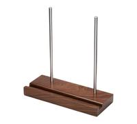 Genérico Wooden Record Holder Solid Wood Album Art Plate Display Shelf Desktop Decorative Stand for Vinyl Records, Stylish Collection Rack for Record Player Accessories and Home Decor