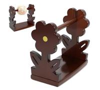 Genérico Wooden Yarn Spindle - Horizontal Dispenser Stand Holder | Crochet Knitting Supplies for Crafters, Sewing Accessory for Enthusiasts, Yarn Organizer for Women, Mother Handmade Craft Tool