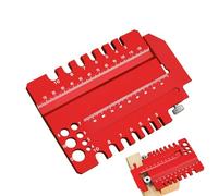 Genérico Woodworking Ruler - 2 In 1 Woodworking Tenon Mortise Gauge | Tenoning Gauges Table Saw Inverted | Tenons Gap Gauge Woodworkings Tenon Tool. Aleación de aluminio, 220 g.