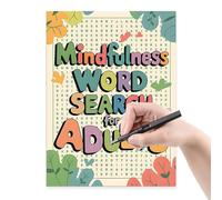Generico Word Search Puzzle Book, Big Print Puzzle Game, 21 x 28,5 cm/8,27 x 11,22 Inches Relaxing Brain Exercise, 400+ Puzzles for Adults, Seniors, Teens Paper 400 Carefully Crafted Puzzles