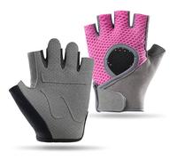 Genérico Workout Gloves - Anti Slip Sports Training Gloves For Cycling Climbing Rowing Hiking | Ice Silk Breathable Hand Protection with Gel Padding For Adults Teens