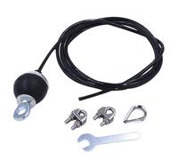 Genérico Workout Rope Accessory - Cable for Gym Equipment Enthusiasts | Premium Fitness Steel Wire with Comfort Grip and Reinforced Construction, Perfect for Home Gyms Garage Training Strength