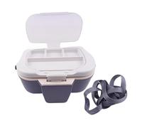 Genérico Worm Holder Box, Lure Storage Case, Waterproof Bait Holders, Waist Fishing Backpack, 7.09x4.13x3.15 Inches, Ensuring They Stay Fresh and Effective for Longer Fishing Trips