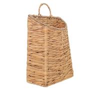 Genérico Woven Rattan Wall Basket, Rustic Indoor Plant Organizer, Farmhouse Hanging Storage Holder for Keys Mail Fruits Vegetables Bread Snacks Kitchen Living Room Dining Room Decoration