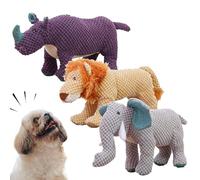 Genérico Wowpetsmart Invincible Chewanimals,Durachew Dog Toy,Durachew Invincible Chewanimals for Dogs,Wowpetsmart for Heavy Chewers,Wowpetsmart Dog Chew Toys,Wowpetsmart Dog Toys (L,Jungle Group)