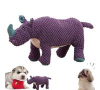 Genérico Wowpetsmart Invincible Chewanimals,Durachew Dog Toy,Durachew Invincible Chewanimals for Dogs,Wowpetsmart for Heavy Chewers,Wowpetsmart Dog Chew Toys,Wowpetsmart Dog Toys (L,Rhino)