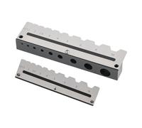 Genérico Wrench Organizer - Aluminum Alloy And Stainless Steel, Universal Hex L Key Holder Quick-Release Storage Rack | Wall-Mount Tool Shelf, Torx Set Organizer For Garage, Workshop