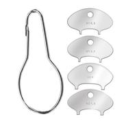 Genérico Wrench Tool, Sink Aerator Keys, Faucet Filter Remover, Professional Four Piece Bundle, Restrictor Release Performance, Home Improvement Category, Handheld Accessory for Men Women Indoor Shop