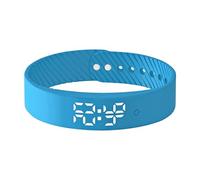 Genérico Wrist Alarm Clock - Vibrating Alarm Reminder Watch, Wristband Alarms For Kids, Reminder For Adults Men Women Teens Elderly Bed Travel Dorm Medication Fitness Exercise Use Accessories