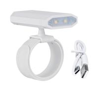 Genérico Wrist Flashlight - ABS, 7x4x6cm Running Flashlight USB Rechargeable Portable Wrist Light | Adjustable Brightness Outdoor LED Torch, Lightweight Waterproof Lamp For Jogging, Camping