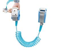 Genérico Wrist Safety Leash - Child Anti Lost Wrist Link, Breathable Safety Strap | Outdoor Child Śafety Walking Protection Harness, Adjustable Key Lock Ẃrist Connector for Kids Travel Shopping