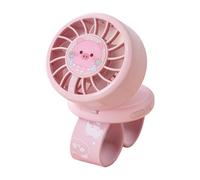 Genérico Wrist Strap Fan, Portable Rechargeable Cooling Toy, Cute 3 Speed Hand Free Fan, Kids Summer Wearable, Outdoor Travel Camping Beach Running Cooling Device, Youth Student Gift 8.11x2.05inch