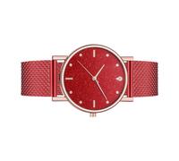 Genérico Wrist Watch - 3.85cm Alloy Fashion Quartz Watch | Waterproof Mesh Band Watches Glitter Shimmer Bracelet Style | Elegant Female Timepiece