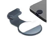 Genérico Wrohto Type C Dust Plug Cover, Silicone Charger Port Protector, 2.2x1.1x0.04cm Waterproof Anti-Loss Cap for Phones and Laptops, Easy Plug and Remove with Stable Fit and Wide Compatibility