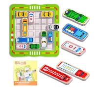 Generico XExcellent Materials: The Magnetic Car Maze Is A Perfect Blend of Entertainment And Learning. Made with Safe And Sturdy ABS Material, It Ensures Countless Hours of Fun Playtime for Children.