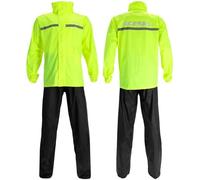 Genérico XT TRAJE DE LLUVIA IMPERMEABLE ACERBIS NEGRO AMARILLO FLUOR XL