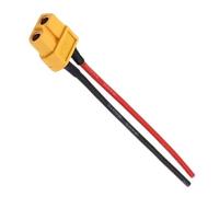Genérico Xt60 Cable, Male to Female Connector Plug, 3.94 Inches Portable Power Systems with Wire, Plug Adapter for Car Battery, Solar Panel, RV, Drone and Charging Station