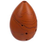 Genérico Xun De 8 Agujeros Portátil Para Principiantes Instrumento Musical De Cerámica f Color Tierra Adecuado Para Estudiantes y Niños Fácil De Tocar y Aprender