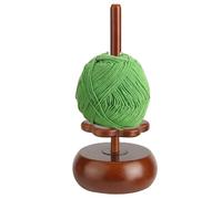 Generico Yarn Holder - Magnetic Wood Yarn Ball Winder | Crochet Spinner for Smooth Tangle-Free Crafting | Portable Crocheting Accessories for Handcraft Activities, Art Class, Home, Travel Women,