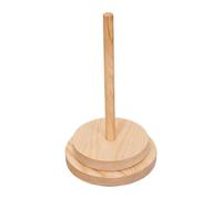 Generico Yarn Holder - Wood, 12 x 12 x 20,5 cm Rotatable Yarn Spool Organizer Tangle-Free Storage | Knitting Yarns Stand Holder, Wool Organizer for Knitting Projects, Crochet Work, Home Crafting
