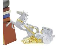 Generico Year Mascot - Material de resina, 38 cm Size, Figuritas, Prosperity Symbolism | Traditional Artistry, Lunar Collectible, Cultural Ornament For Cabinet Display, Dining Table Decor