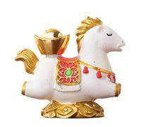Genérico Year of The Horse Figurine | 200g Resin Spring Festival Holiday Souvenir - Lunar New Year 2026 Horse Figurine | for Home Office Bedroom Living Room Desk Entryway