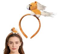 Genérico Year Of The Horse Hair Hoop, New Years Eve Headband for Adults, Cute Playful Plush Pony Hairband for Family Photos Festival