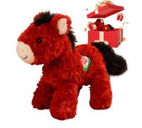 Genérico Year of The Horse Plush Toy - 2026 Lunar New Year Stuffed Animal | Soft Comforting Plush For Kids & Adults, Bedroom Décor, Nursery, Sofa & Travel Companion