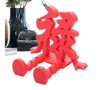 Genérico Year of The Horse Table Decorations - 3D Horse Year Auspicious Decor - CFestive Atmosphere Desktop Ornaments | For Home Party Holiday Shelf Mantel Entryway TV Cabinet Bedside Table Bedroom