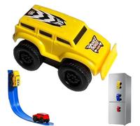 Genérico Yearpilrim Magnetic Wall Climbing Toy Car, Cars That Drive on Walls & Ceiling, Pull-Back Inertial Climbing Toys Car (Yellow)