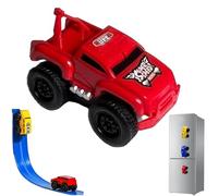 Genérico Yearpilrim Magnetic Wall Climbing Toy Car, Cars That Drive on Walls & Ceiling, Pull-Back Inertial Climbing Toys Car (Red)