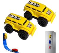 Genérico Yearpilrim Magnetic Wall Climbing Toy Car, Cars That Drive on Walls & Ceiling, Pull-Back Inertial Climbing Toys Car (Yellow*2)