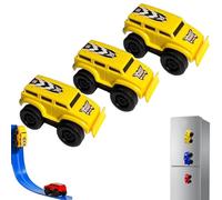 Genérico Yearpilrim Magnetic Wall Climbing Toy Car, Cars That Drive on Walls & Ceiling, Pull-Back Inertial Climbing Toys Car (Yellow*3)
