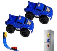 Genérico Yearpilrim Magnetic Wall Climbing Toy Car, Cars That Drive on Walls & Ceiling, Pull-Back Inertial Climbing Toys Car (Blue*2)