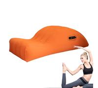 Genérico Yoga Chair Lounge, Pilates Stretching Chair, plegable Ejercicio Soporte Sofa, 37,8 x 15,75 pulgadas, diseño ligero, salón de entrenamiento inflable para viajes, hogar, Pilate Workouts