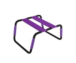 Genérico Yoga Chair Lounge - Soporte postural rimbalzante a gravità Zero in Acciaio al carbonio PP | Mobili da interni ergonoci per il supporto esercizi di equilibrio e Relax Attrezza