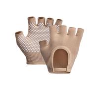 Genérico Yoga Gloves - Fingerless Exercise Mittens | Non Slip Gym Gloves Weight Lifting Mittens For Enthusiasts Beginners Professionals Women Ladies Wives Mothers Athletes Home Gym Studio