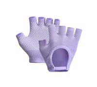 Genérico Yoga Gloves - Fingerless Exercise Mittens | Non Slip Gym Gloves Weight Lifting Mittens For Enthusiasts Beginners Professionals Women Ladies Wives Mothers Athletes Home Gym Studio