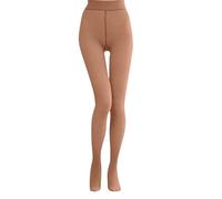 Genérico Yoga Leggings para Mujer - Leggins Push Up Mujer Leggings de Abrigo para Mujer Pantalones Deportivos cálidos de Terciopelo Pantalones Ajustados Casuales (Coffee M)