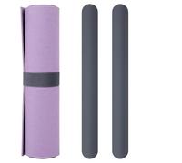 Genérico Yoga Mat Strap - 1 Pair Heavy Duty Silicone Slap Band Yoga Mat Holder Durable Adjustable Carry Strap For Travel Workout Exercise Gym Home Fitness Outdoor