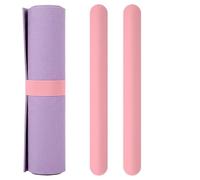 Genérico Yoga Mat Strap - Heavy Duty Pad Slap Band | Yoga Mat Slap Band | 1 Pair Adjustable Quick Wrap Pad Holder for Travel Gym Secure, for Travel Workout Exercise Gym Home Fitness Outdoor