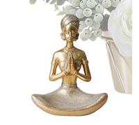 Genérico Yoga Statue Resin Modern Decorative Table Centerpiece