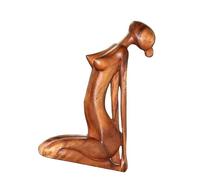 Generico Yoga Statue,Wooden Yoga Sculpture - Yogas Women Statues Decor, Meditating Garden Statue | For Living Room Study Gallery Tabletop Ornaments