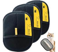 Genérico Yomi Pet Hair Remover Glove, Static Removal Gloves for Pet Hair, Washable & Reusable, for Couch, Furniture, Carpet, Car Seat (3PCSA)