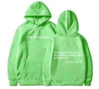 Genérico You Are Enough Hoodie, Dear Person Behind Me' Hoodie, Dear Person Behind Me Sweatshirt (Color-O,S)